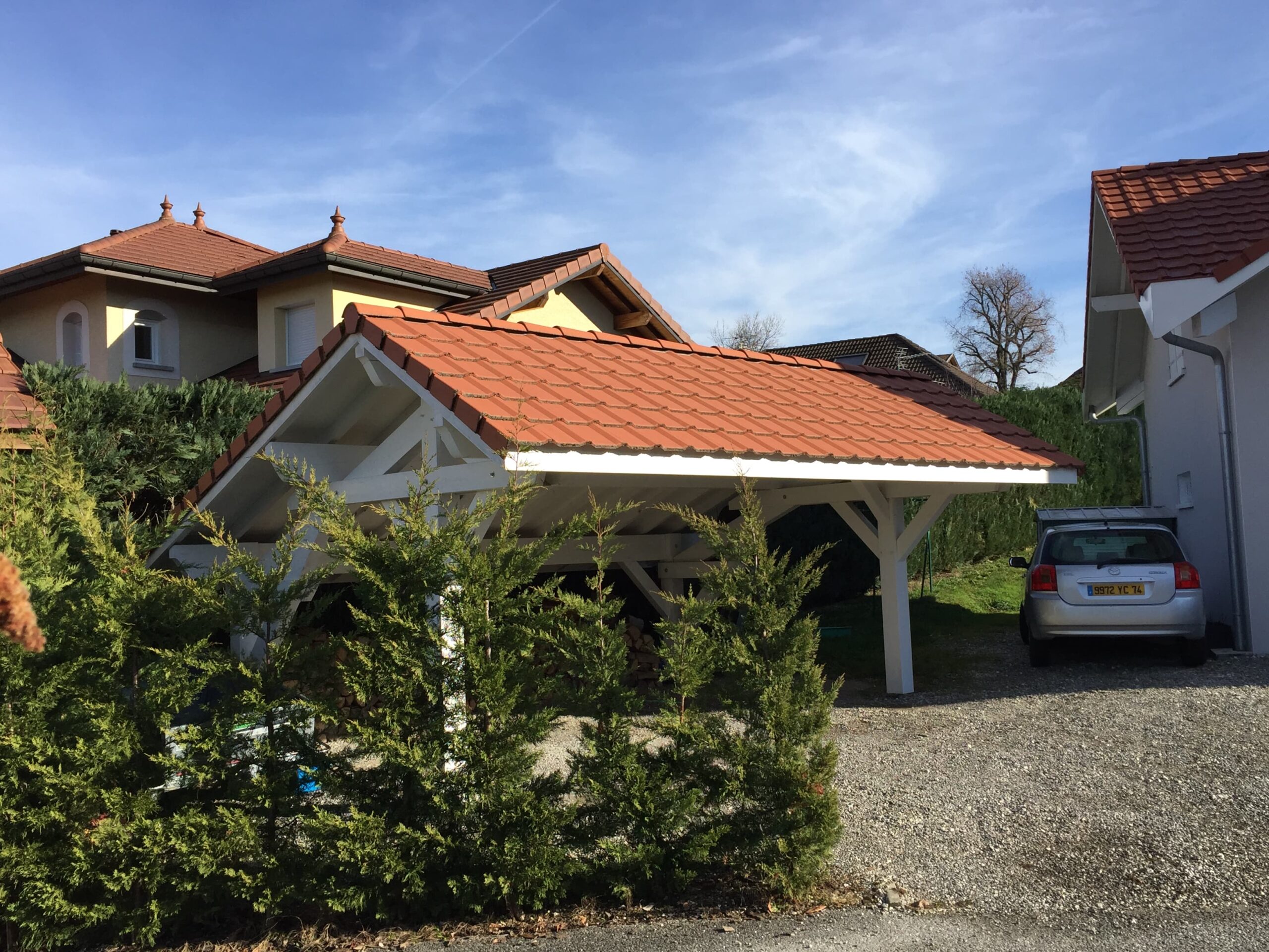 Aménagement extérieur : pergolas, carports, abris et auvents en Haute-Savoie