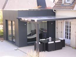 Pergola fixe pour aménagement de terrasse en Haute-Savoie